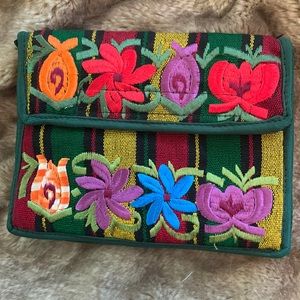 NWOT - Flower Crossover in Green